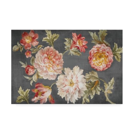 Danhui Nai 'Mixed Floral Charcoal' Canvas Art,30x47